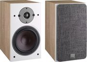dali oberon 3 stand mounted speaker light oak photo