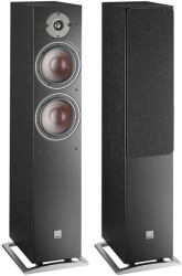 dali oberon 7 floorstanding loudspeaker black photo