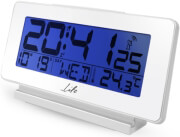 life acl 200 digital alarm clock with indoor thermometer and lcd display photo