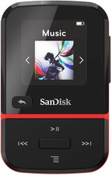 sandisk clip sport go 16gb mp3 player red photo