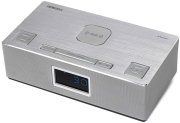 horizon acustico hav p4200 qi wireless clock radio clock radio speakers 20 10w silver photo