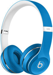 beats by dr dre solo 2 luxe edition ml9f2 headphones blue