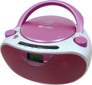 eltra radio masza 2 usb cd pink photo