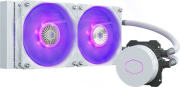 coolermaster masterliquid lite ml240l v2 rgb water cooling white edition photo