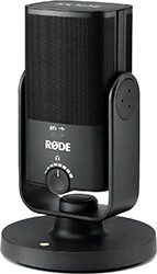 rode nt usb mini black table microphone photo