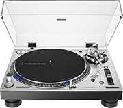 audio technica at lp140xp turntable direct drive audiophile dj silver photo