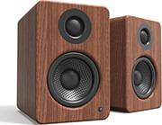 ixeia monitor kanto audio yu2 walnut photo