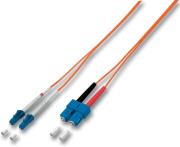 equip 254316 fiber optic patchcable lc sc duplex mm 50 125 om2 orange lsoh 10m photo