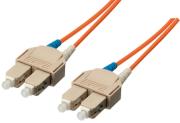 equip 253315 fiber optic patchcable sc sc duplex mm 50 125 om2 orange lsoh 5m photo