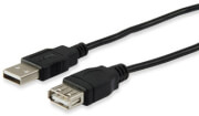 equip 128852 usb 20 cable a male a female 5m black photo