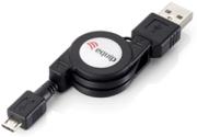 equip 128595 usb 20 cable a m micro b m retractable 1m photo