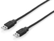 equip 128870 usb 20 cable a a 18m m m black photo