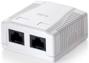 equip 235212 surface mounted box utp cat6 2 port photo
