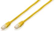 equip 825460 eco patchcable u utp 1m yellow cat5e photo