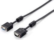 equip 118803 vga cable 3 7 m f 8m with ferrite photo