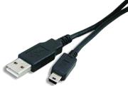 equip 128521 usb 20 cable a male mini 18m photo