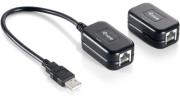 equip 133344 usb 11 extender cat5e 6 45m photo