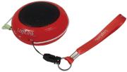 logilink sp0015 mini hamburger speaker red photo