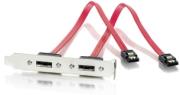 equip 111826 sata to esata 2port bracket photo