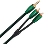 audioquest everg06mr evergreen 35mm rca cable 06m photo