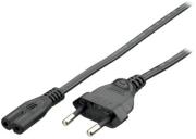 euro power cable 2 pin black 18m photo