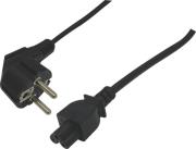 euro power cable 3 pin black 18m photo