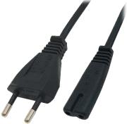 euro power cable 2 pin black 15m photo
