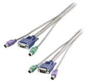 equip 218990 monitor 2 ps 2 cable 18m photo
