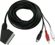 scart to audio video cable 5m photo