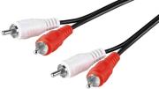 goobay stereo rca cable m m 5m photo