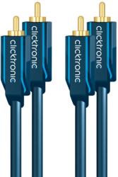 clicktronic hc40 audio cable 2xrca male to 2xrca male 20m casual photo