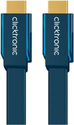 clicktronic hc295 flat hdmi cable 3m casual photo