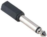 hama 43378 audio adapter 35mm female jack mono 63mm male plug mono photo