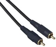 hama 42721 audio connecting cable rca male plug to rca male plug 15m digital photo