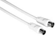 hama 11901 205029 antenna cable 3m white photo