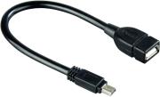 hama 39626 usb adapter cable mini b plug to a socket photo