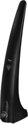 hama 44191 fm am indoor antenna with 30db amplifier black photo