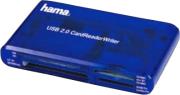 hama 55348 card reader writer 35in1 usb20 blue photo