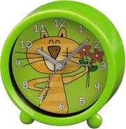 hama 113933 cat kids alarm clock green photo