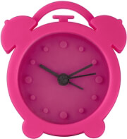 hama 123142 mini silicone alarm clock pink photo