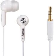 hama 135616 basic in ear stereo earphones white photo