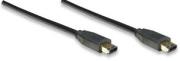 manhattan cable firewire 6pin 6pin m m18m photo