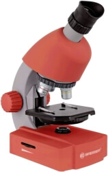 bresser junior 40x 640x microscope red photo