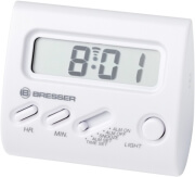 bresser alarm clock yo yo lcd display white photo