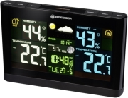 bresser radio controlled weather station with colour display photo