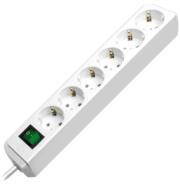 brennenstuhl eco line 6 socket white me diakopti photo