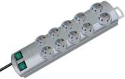 brennenstuhl duo primera line 10 socket silver me diakopti photo