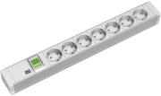 bachmann 7 socket 19 it pdu pvc white photo