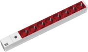 bachmann 8 socket 19 it pdu basic protection red photo