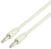 valueline vlmp22000w100 35mm stereo audio cable 1m white photo